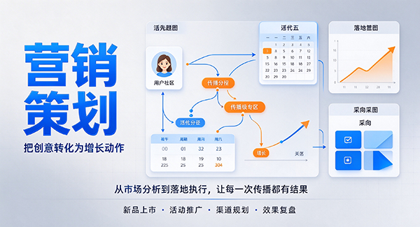坡头区营销策划